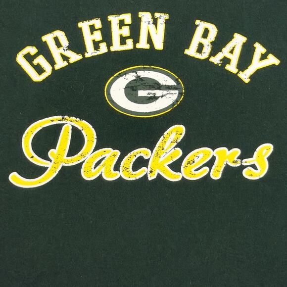 Green Bay Packers Womens Sleepwear V-Neck Shirt NFL Team Apparel Size L - Picture 6 of 8